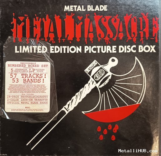 Metal Massacre Limited Edition Picture Disc Box